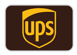 Versand mit UPS vom Hersteller oder Zweitlager direkt
