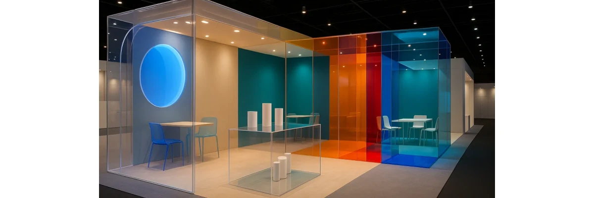 Kreative Messestand Ideen: Professionelle Inspirationen von Pinterest mit Acrylglas umsetzen - Innovative Messestand Ideen mit Acrylglas – Inspiration von Pinterest für deinen nächsten Messeauftritt