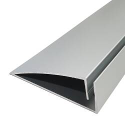 Aluminium Klemmschiene / Einsteckprofil Länge 297mm