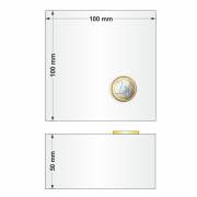 Acrylblock transparent 100x100x50mm