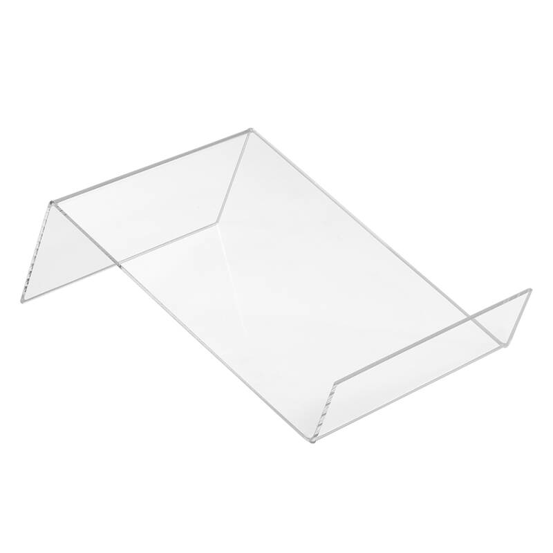 DIN A5 Buchständer / Buchstütze aus Acrylglas, flach