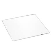 Transparente Acrylglasplatte 200x200x4mm mit polierten Kanten