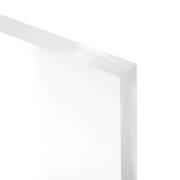 Transparente Acrylglasplatte 50x50x10mm mit polierten Kanten