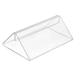 Tischschildhalter Acrylglas 150mm