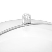 Kugel transparent 2-teilig steckbar mit Aufhängeöse Ø 200mm