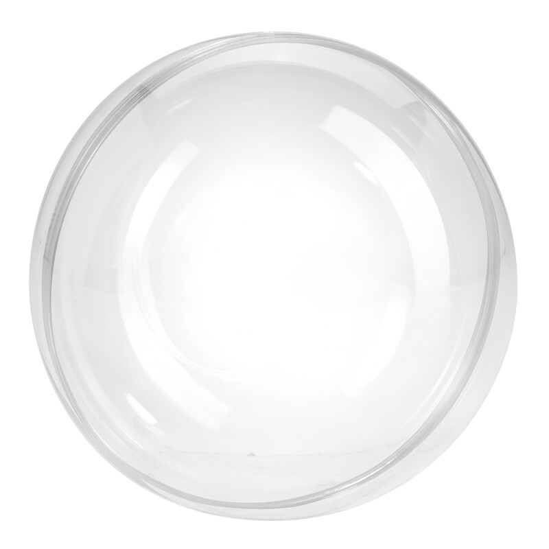 Zeigis® transparent PS steckbar 2 Teilig 5 Stück Kunststoffkugel Ø 80mm 