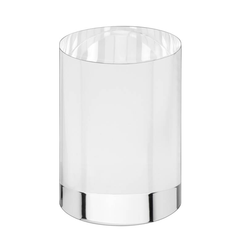 Runde Säule Ø 50mm, massives Acrylglas, transparent, 70mm Hoch