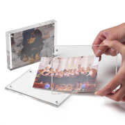 Acrylglas Bilderrahmen Fotoformat 9x13cm magnetisch zum Hinstellen