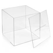 Losbox / Aktionsbox 200x200x200mm aus Acrylglas