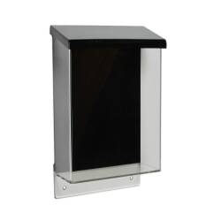 Prospektbox mit Deckel aus Acrylglas DIN A5 Hochformat