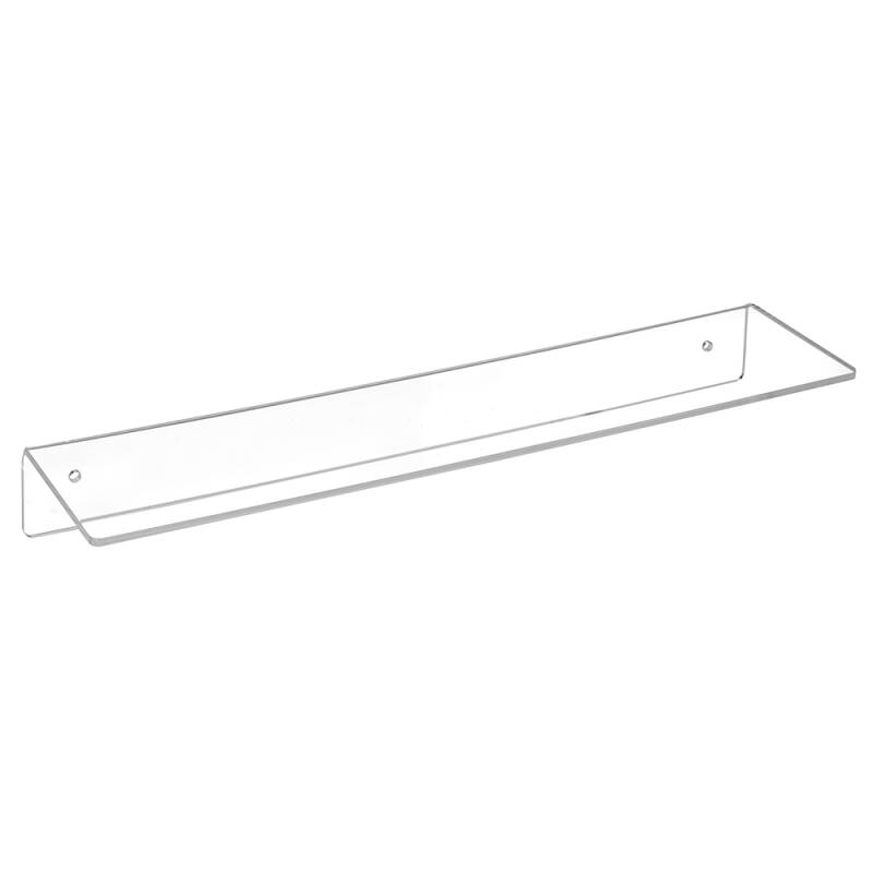 Wandregal aus Acrylglas - Zeigis® 400mm Breite, 100mm Tiefe