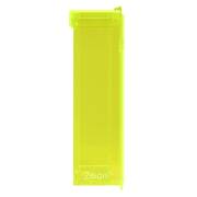 Neon-Gelbe Wetterfeste Prospektbox DIN Lang Hoch mit Deckel - Zeigis®