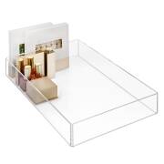 Acrylglas Ablagebox mit 50mm Höhe - Stellfläche ca. 330x220mm
