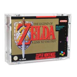 Verschraubtes Acrylcase / Schutzbox für Nintendo SNES...