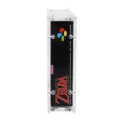 Verschraubtes Acrylcase / Schutzbox für Nintendo SNES Spiele in OVP