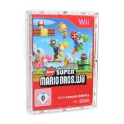 Verschraubtes Acrylcase / Schutzbox für Nintendo Wii Spiele in OVP