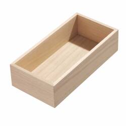 Stapelbare Holzbox / Ablagebox / Schubladenorganizer mit...