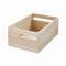 Stapelbare Holzbox mit Griffen 381 x 254 x Höhe 152mm (14,7 l)