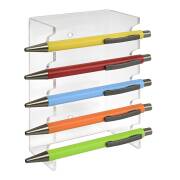 5-Fach Stifthalter aus Acrylglas, übereinander /...