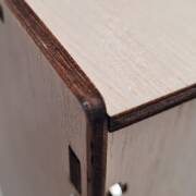 Holzbox ohne Deckel zur Wandmontage im Sondermaß