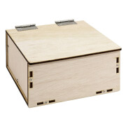 Klappdeckelbox aus Holz im Sondermaß