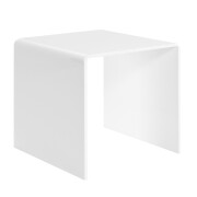 Weisse Dekobrücke / U-Ständer aus 4 mm...