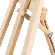 Staffelei aus Kiefernholz, 175 cm - verstellbar, natur