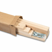 Staffelei aus Kiefernholz, 175 cm - verstellbar, natur