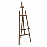 Staffelei aus Kiefernholz, 175 cm - verstellbar, braun