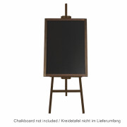 Staffelei aus Kiefernholz, 175 cm - verstellbar, braun