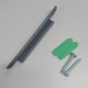 Gurthalter zur Wandmontage für Personenleitsystem