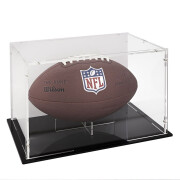 American Football Vitrine - Boden Schwarz / R&uuml;ckwand...
