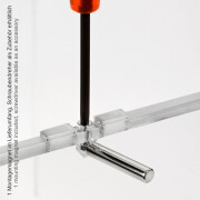 Golfball Vitrine - Boden: weiß / Rückwand: verspiegelt - Zeigis®