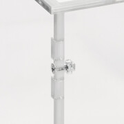 Golfball Vitrine - Boden: weiß / Rückwand: verspiegelt - Zeigis®