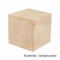 Holzwürfel quadratisch aus Buchenholz massiv 40 x 40 x 40 mm