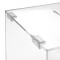 Losbox / Aktionsbox mit Schloss 300x300x300mm aus Acrylglas