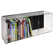 DVD Regal STACK stapelbar / modular, schwarze R&uuml;ckwand
