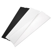 Abschlußplatte für STACK Regalsystem, transparent