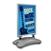 Kundenstopper 500x700 mm Outdoor, windfest mit...