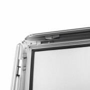 DIN A1 Kundenstopper Outdoor, wetterfest & windfest, mit Wassertank, silber