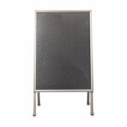 DIN A1 Kundenstopper Indoor, silber
