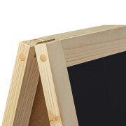 Holz-Kundenstopper / Kreidetafel, natur, 72x160 cm