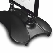 Kundenstopper 500x700 mm Outdoor, windfest mit Wassertank, schwarz