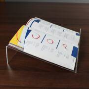 Buchablage / Buchstütze DIN A4 aus Acrylglas